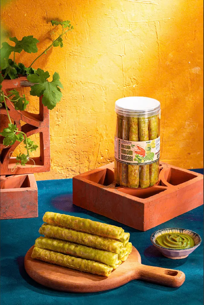 bánh tráng ống cuộn tôm giòn wasabi 2.webp