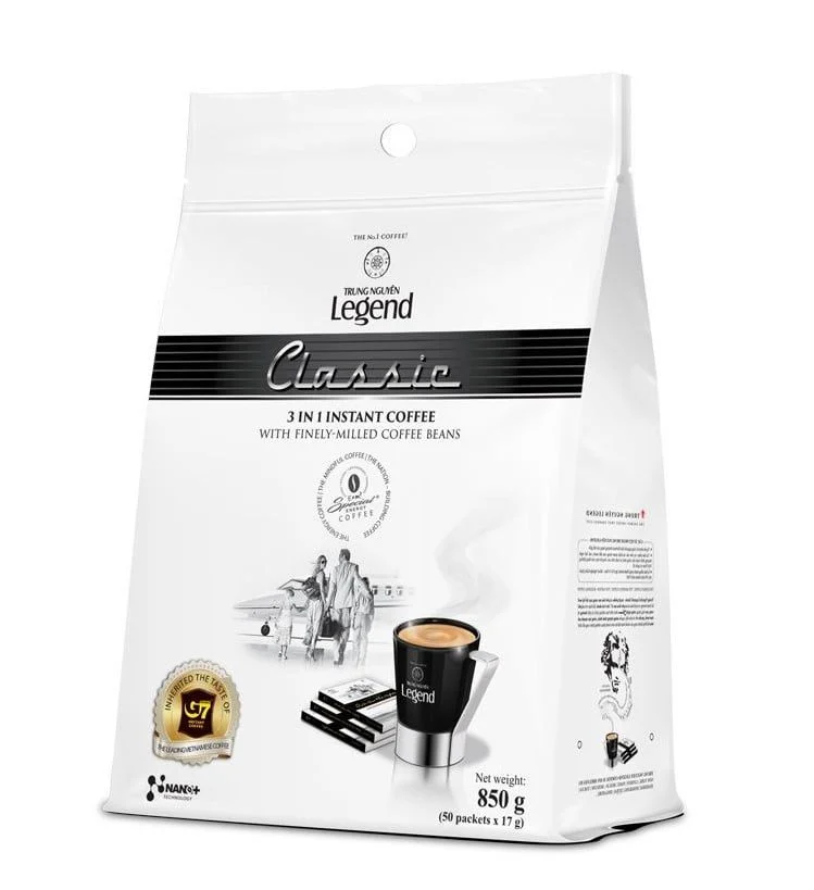 Cà Phê Hòa Tan Trung Nguyên Legend 3in1 850G /3in1 Instant Coffee
