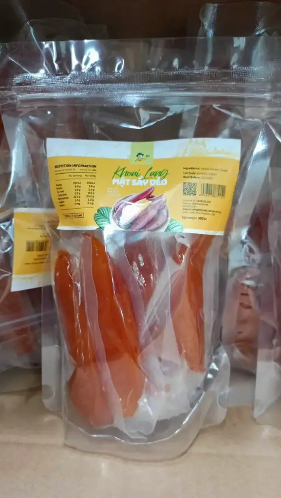[SL-KLMSD-500] Khoai Lang Mật Sấy Dẻo 500G /Candied Sweet Potatoes