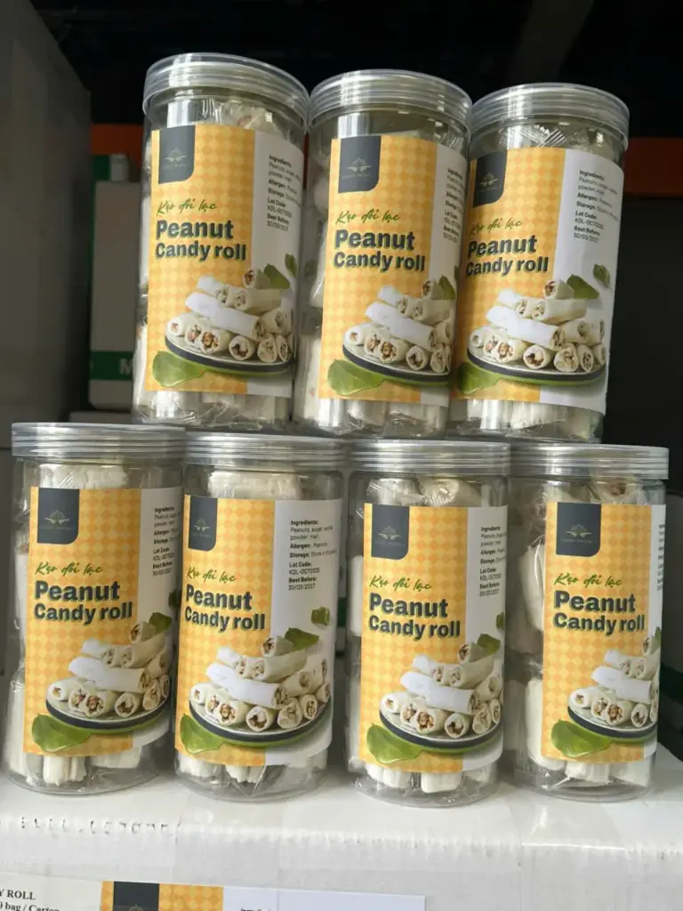 Kẹo Dồi Lạc 400G /Peanut Candy Rolls