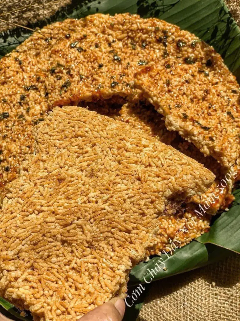 Cơm Cháy Đáy Nồi Mắm Hành 500G /Rice Cracker