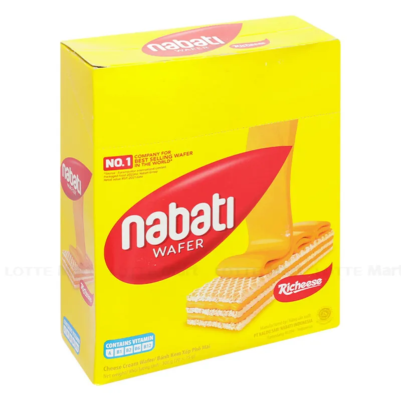 Bánh Xốp Nabati Phô Mai 300G /Cheese Wafer
