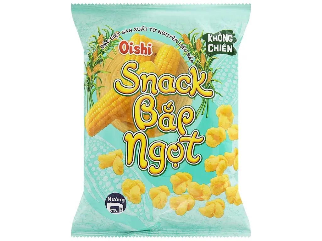 Snack Oishi Bắp Ngọt 68G /Sweet Corn Chip