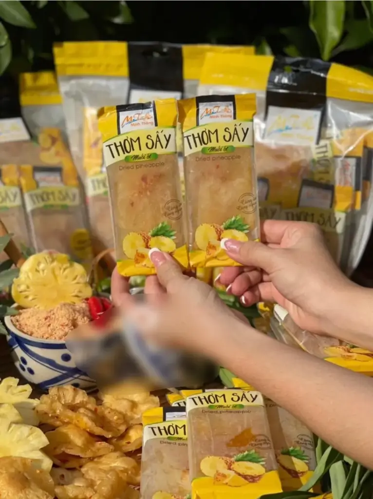 Thơm Sấy Dẻo Minh Thông 400G /Dried Pinapple