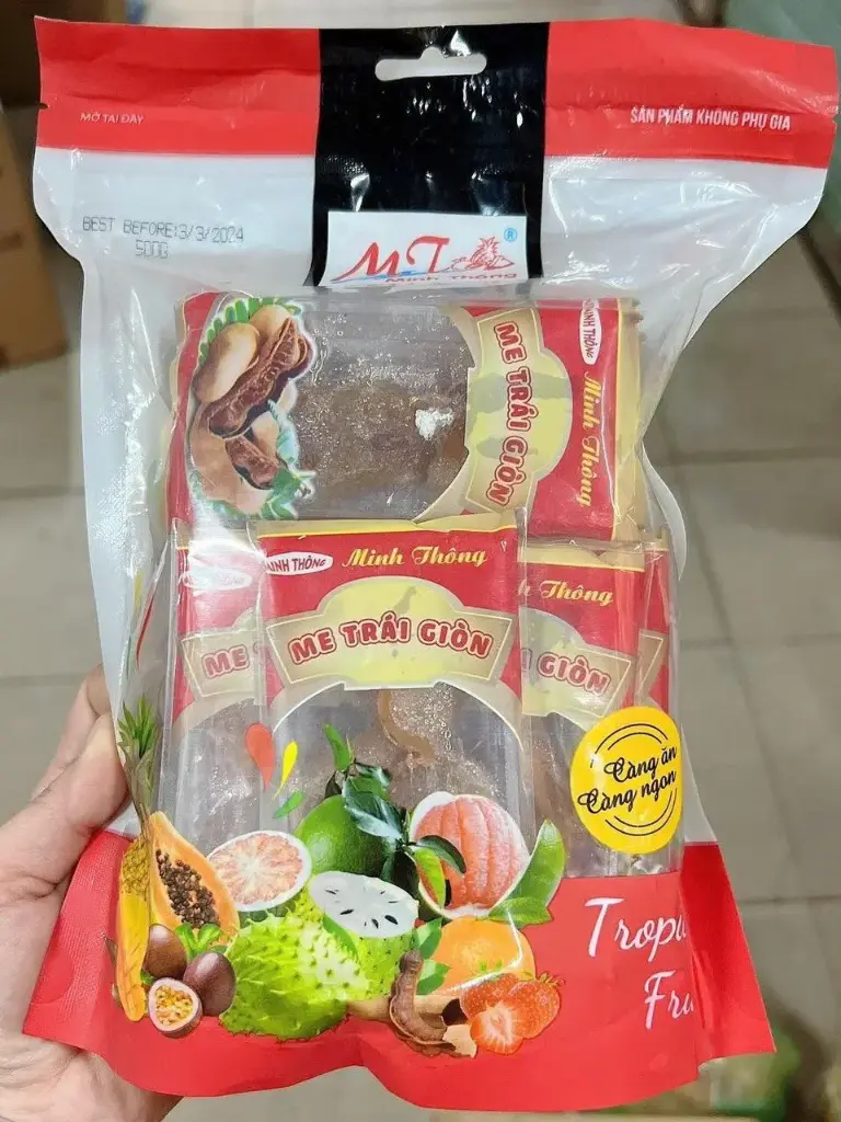 Me Trái Giòn Minh Thông 500G /Dried Tamarind