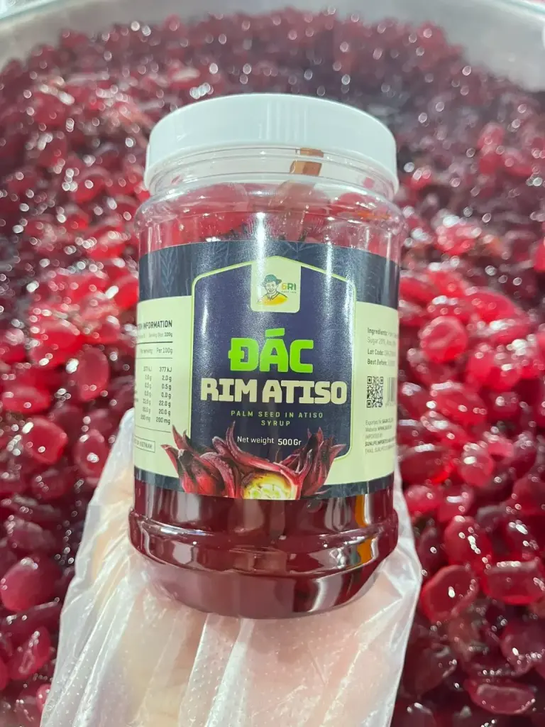 Hạt Đác Rim Atiso 500G /Palm Seed With Atiso Syrup