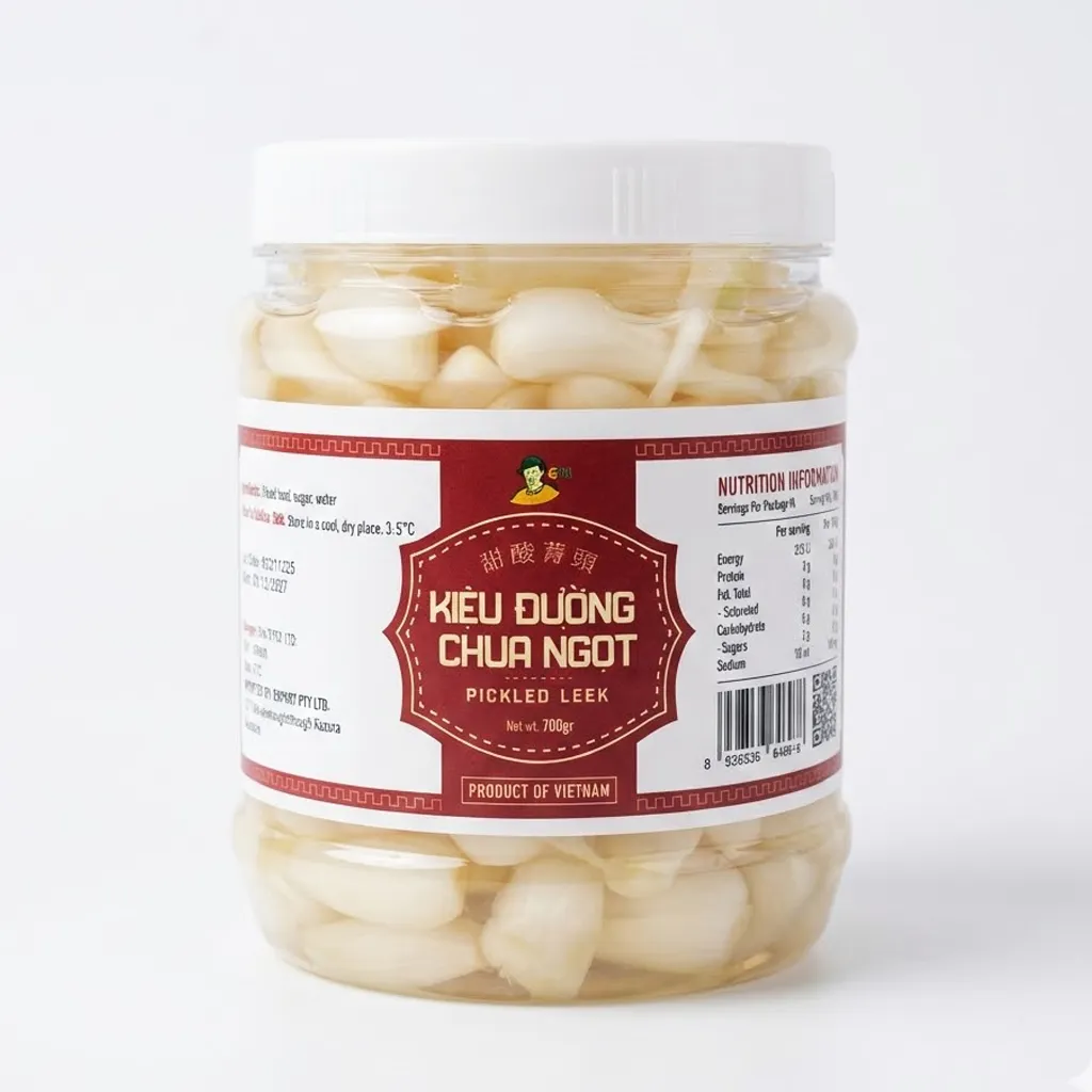 Củ Kiệu Chua Ngọt 700G /Pickled Leek