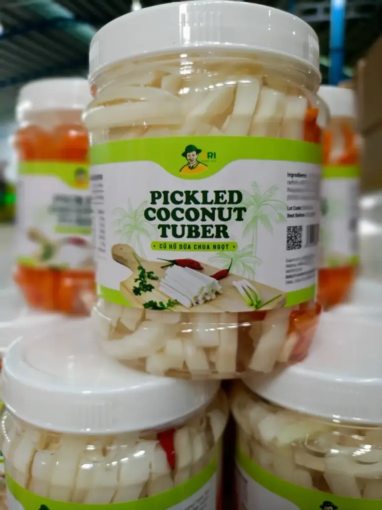 Củ Hủ Dừa Chua Ngọt 700G /Pickled Coconut Tuber