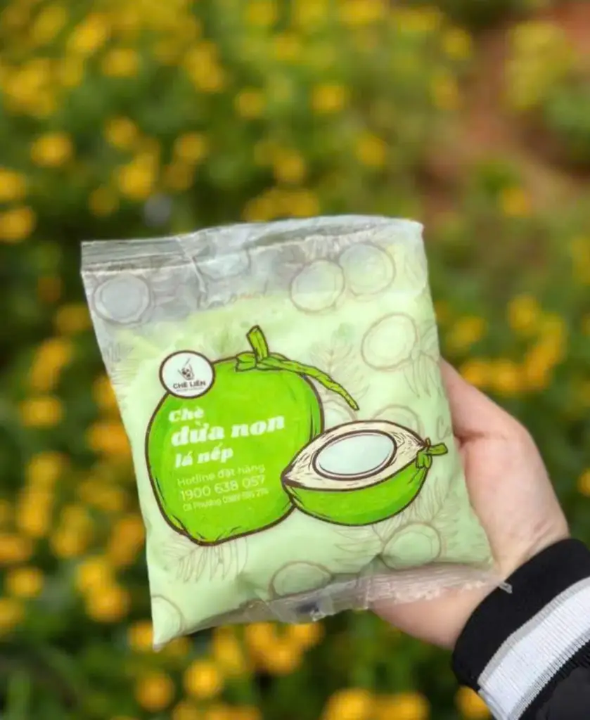 Chè Dừa Non Lá Nếp 310G /Young Coconut Dessert