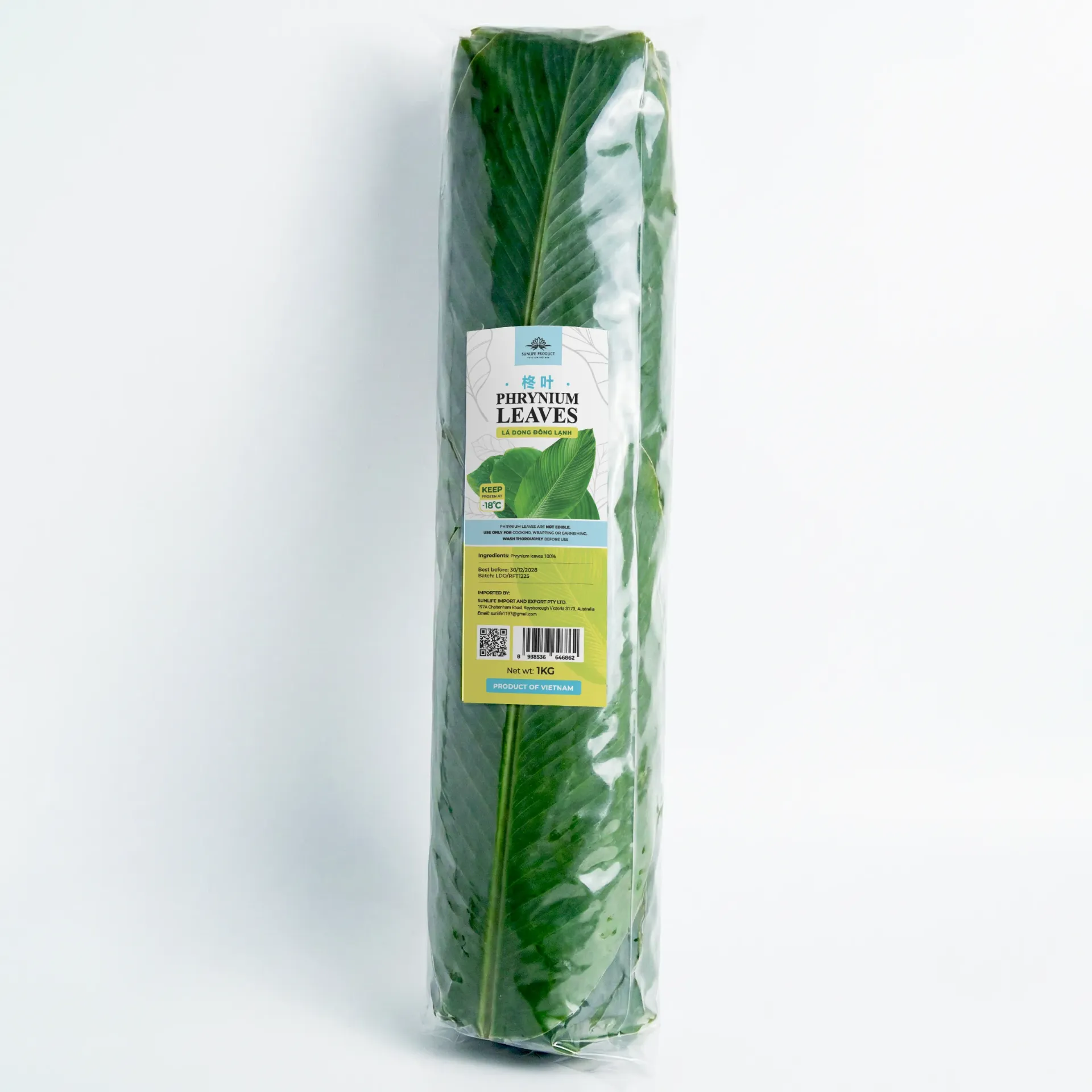 Lá Dong 1Kg /Phrynium Leaves