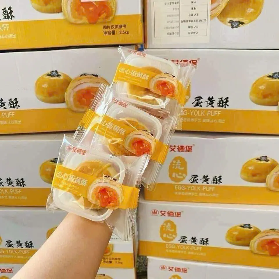 Bánh Trứng Chảy Liuxinsu 2,5Kg /Egg York Puff