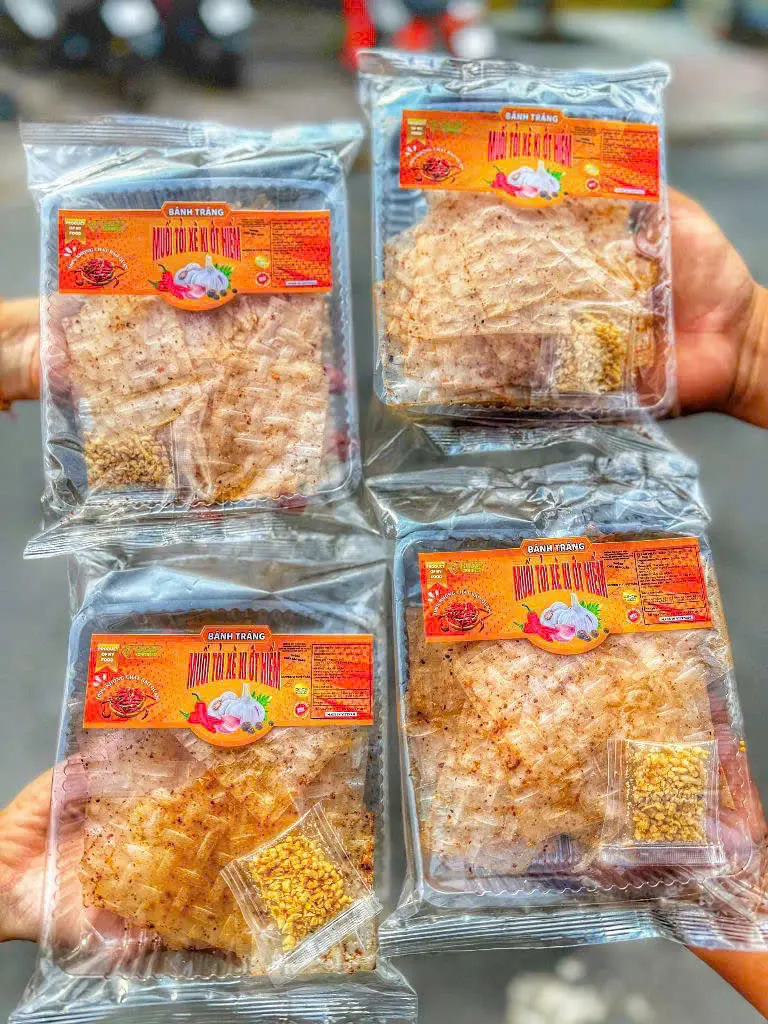 Bánh Tráng Xì Ke /Salted Rice Paper