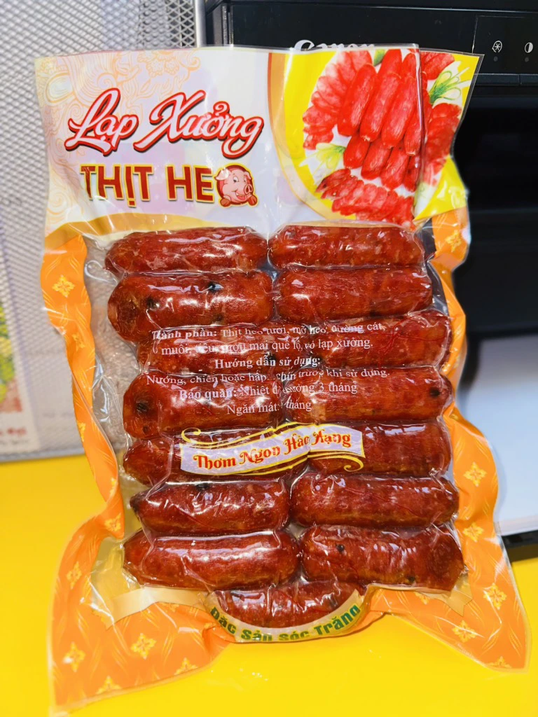 Lạp Xưởng Heo Chay 500G /Vegan Pork Sausage