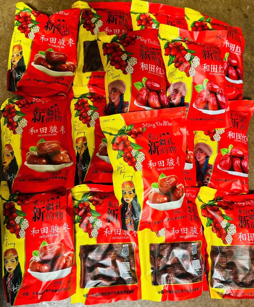 Táo Đỏ Tân Cương 1Kg /China Red Jujube
