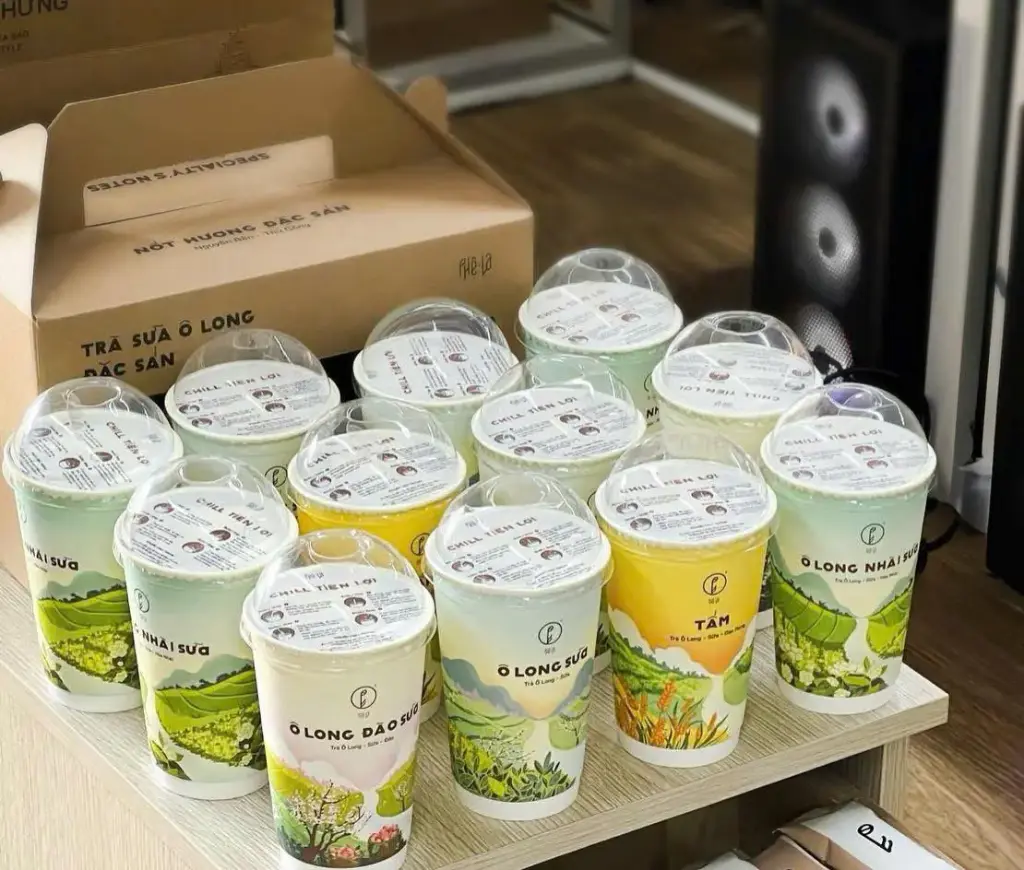 Set Trà Sữa Phê La 940G /Specialty Oolong Milk Tea