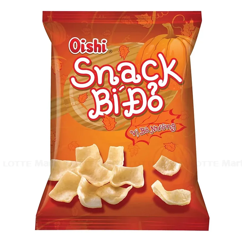 Snack Oishi Bí Đỏ 68G /Pumskin Chip