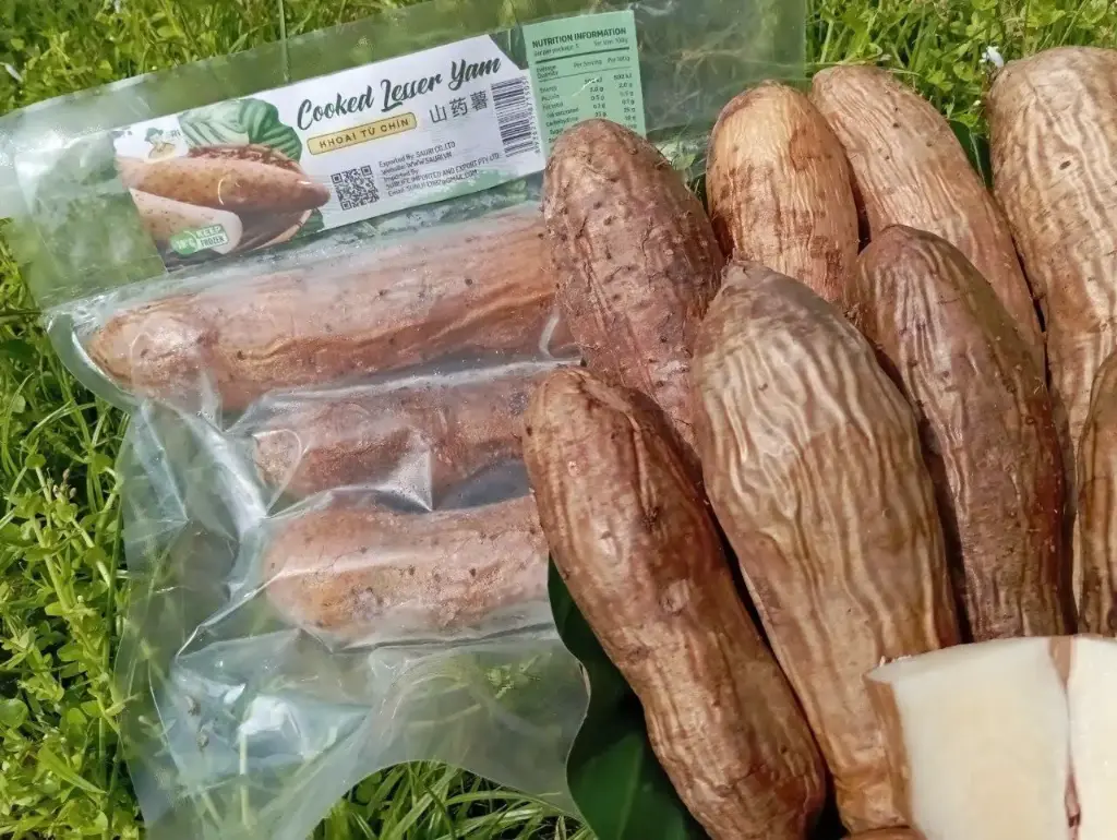 Khoai Từ Hấp 1Kg /Frozen Cooked Lesser Yam