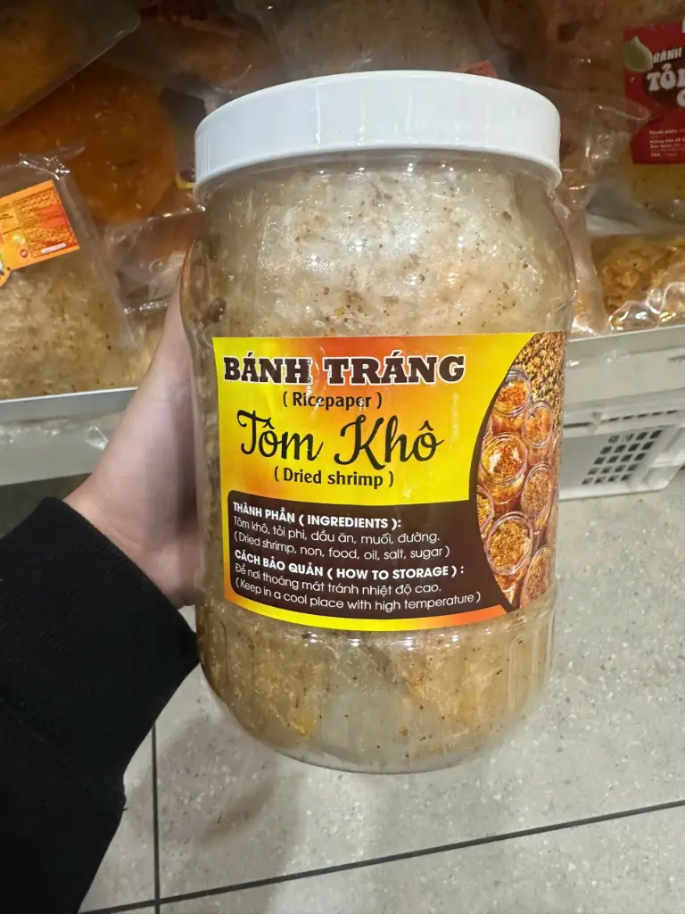Bánh Tráng Tôm Khô 300G /Dried Shrimp Ricepaper