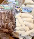 Khoai Từ Gọt Vỏ 1Kg /Frozen Peeled Lesser Yam 