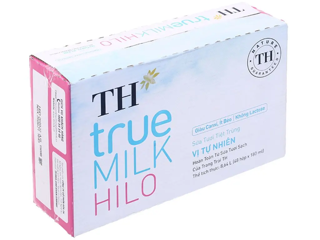Sữa Tươi TH True Milk Hilo 180ml /Hilo TH True Milk
