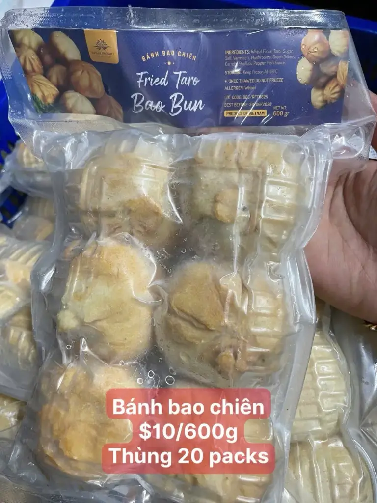 Bánh Bao Chiên 600g /Fried Bao Bun