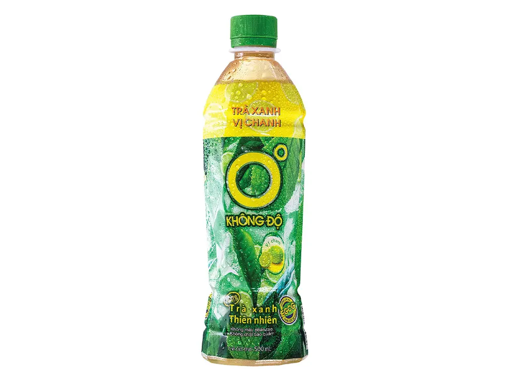 Trà Xanh Không Độ 455Ml*6 /Green Ice Tea
