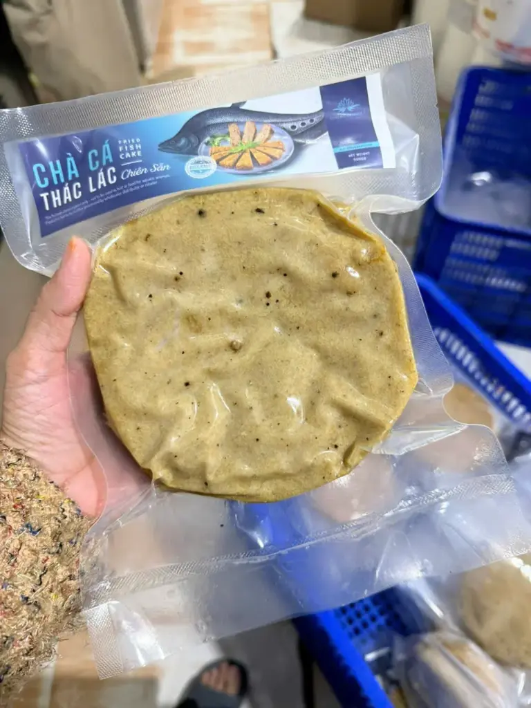 Chả Cá Thác Lác Chiên (Tròn) 500G /Fried Fish Cake