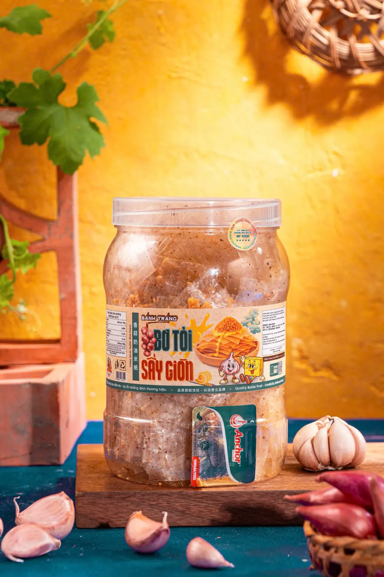 Bánh Tráng Bơ Tỏi 300G / 