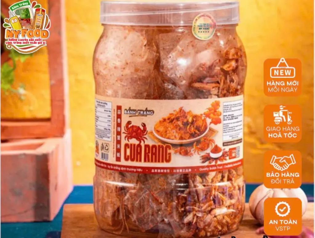 Bánh Tráng Cua Rang 300G / 