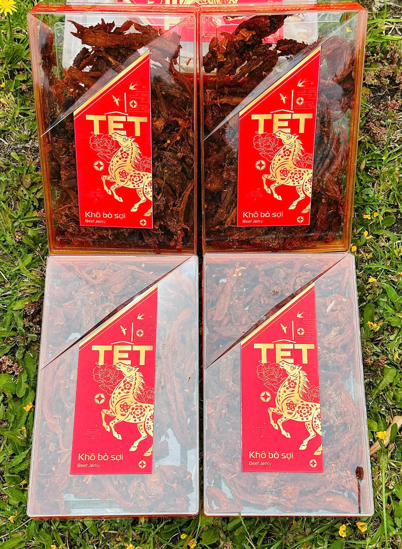 Set Hộp Tết Khô Bò 260g /Vegan Jerky Gift Set