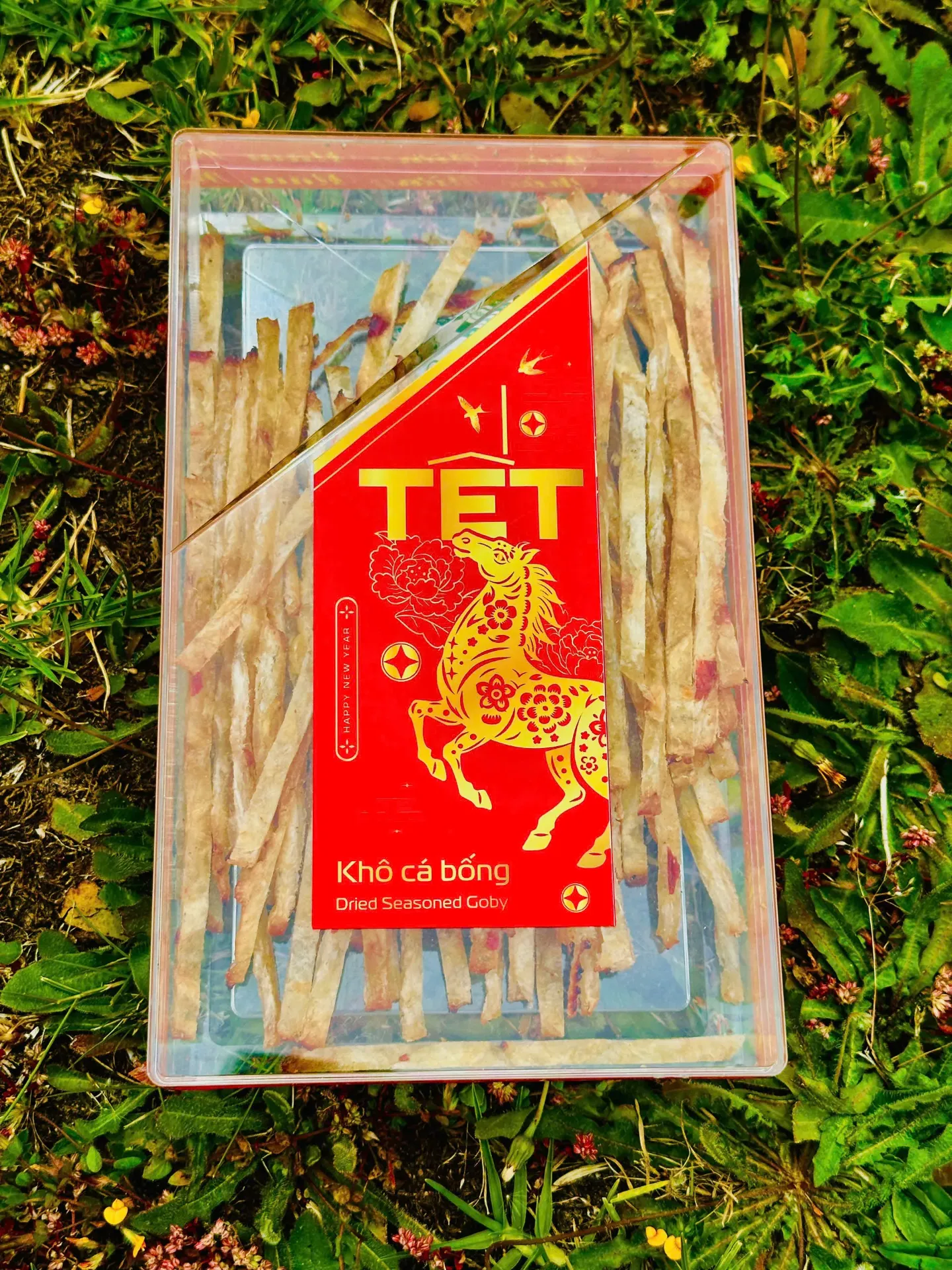 [SL-KCBT-160] Set Hộp Tết Khô Cá Bống 160g /Vegan Dried Goby Gift Set