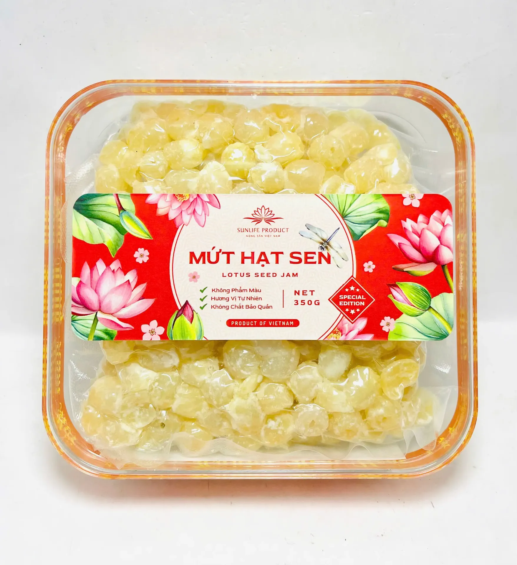 [SL-MHS-350] Mứt Hạt Sen 350G /Lotus Seed Jam