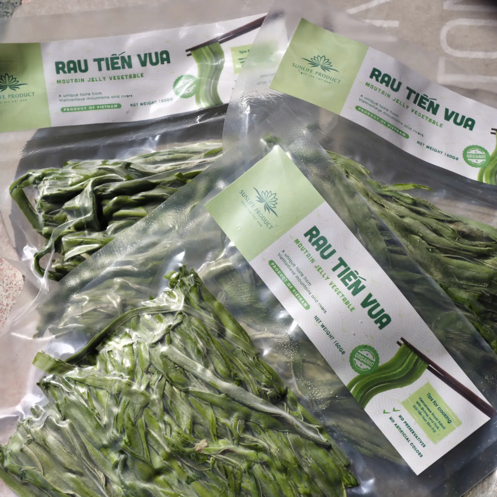 Rau Tiến Vua Khô 150G /Mountain Jelly Veg