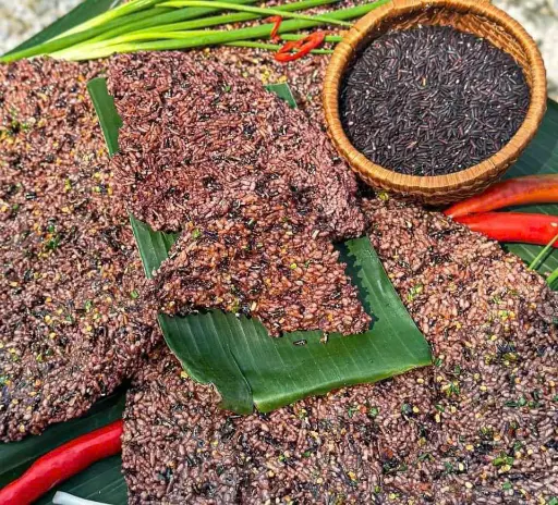 [SL-CC-GLMH-500] Cơm Cháy Gạo Lứt Mắm Hành 500G /Brown Rice Cracker