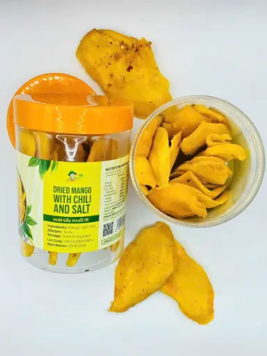 [SL-XSD-MO-350] Xoài Sấy Dẻo Muối Ớt 350G /Dried Mango With Chilli Salt