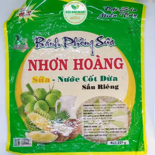 [NH-BPS-SR-400] Bánh Phồng Sữa Sầu Riêng 400G /Durian Rice Paper