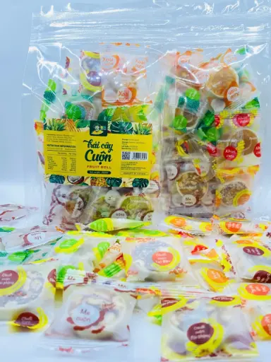 [SL-KTCC-250] Kẹo Trái Cây Cuộn 250G /Fruit Roll Candy