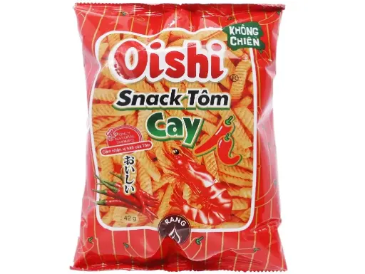 [OIS-TC-68] Snack Oishi Tôm Cay 68G /Spicy Shrimp Chip