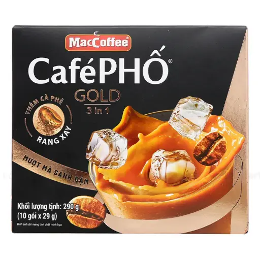 [CF-PHO-DD-160] Cà Phê Phố Đen Đá 160G /Instant Coffee