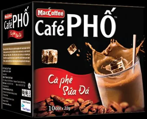 [CF-PHO-SD-240] Cà Phê Phố Sữa Đá 240G /Instant Milk Coffee