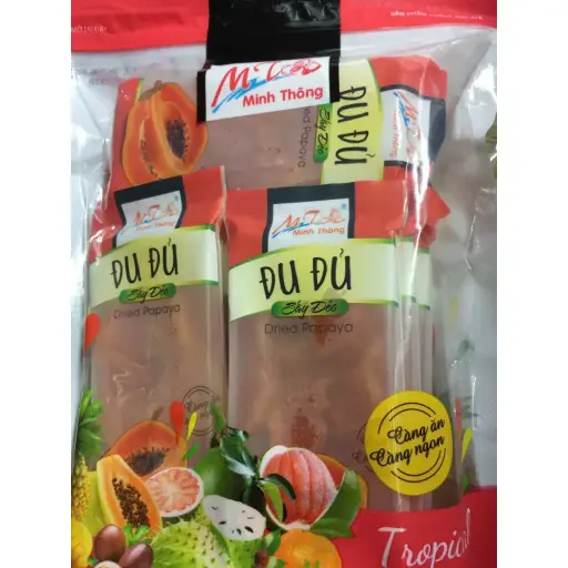 [MTO-DDSD-400] Đu Đủ Sấy Dẻo Minh Thông 400G /Dried Papaya