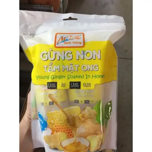 [MTO-GSD-400] Gừng Sấy Dẻo Minh Thông 400G /Honey Young Ginger