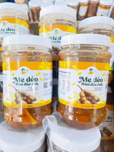 [SL-MRDM-500] Me Rim Đác Mít 500G /Palm Seed In Tamarind & Jackfruit Syrup