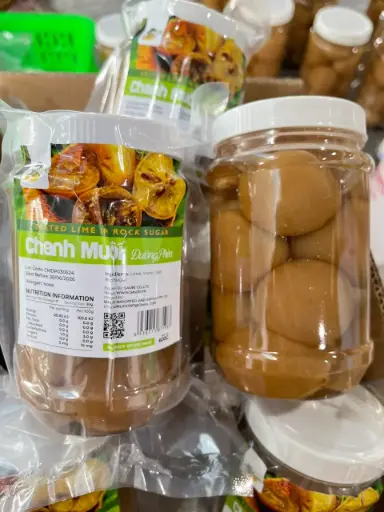 [SL-CMDP-500] Chanh Muối Đường Phèn 500G /Salted Lime In Rock Sugar