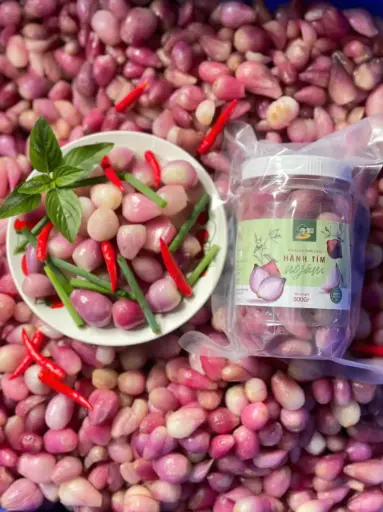 [SL-HTN-700] Hành Tím Ngâm 700G /Pickled Shallots