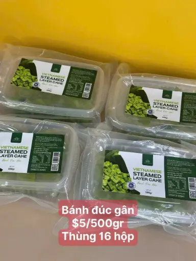 [SL-BDG-500] Bánh Đúc Gân 500G /Steamed Layer Cake