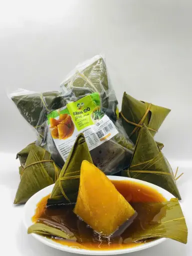 [SL-BGMM-500] Bánh Gio Mật Mía (Không Nhân) 500G /Alkaline Rice Dumpling