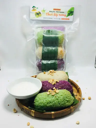 [6R-CNN-454] Chuối Nếp Nướng 454G /Grilled Bananas