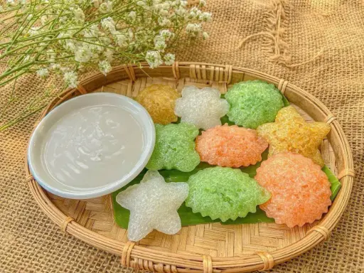 [SL-BBRT-1K] Bánh Bò Rễ Tre 1Kg /Steam Rice Cake