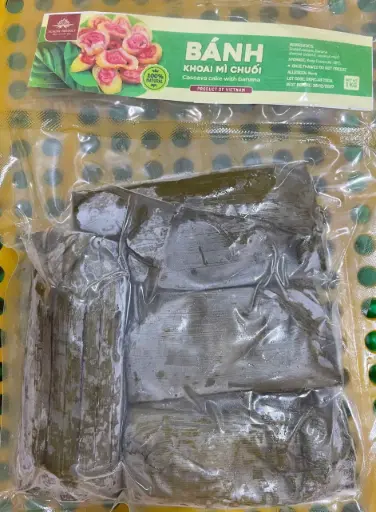 [SL-BKMNC-500] Bánh Khoai Mì Nhân Chuối 500G /Cassava Cake With Banana